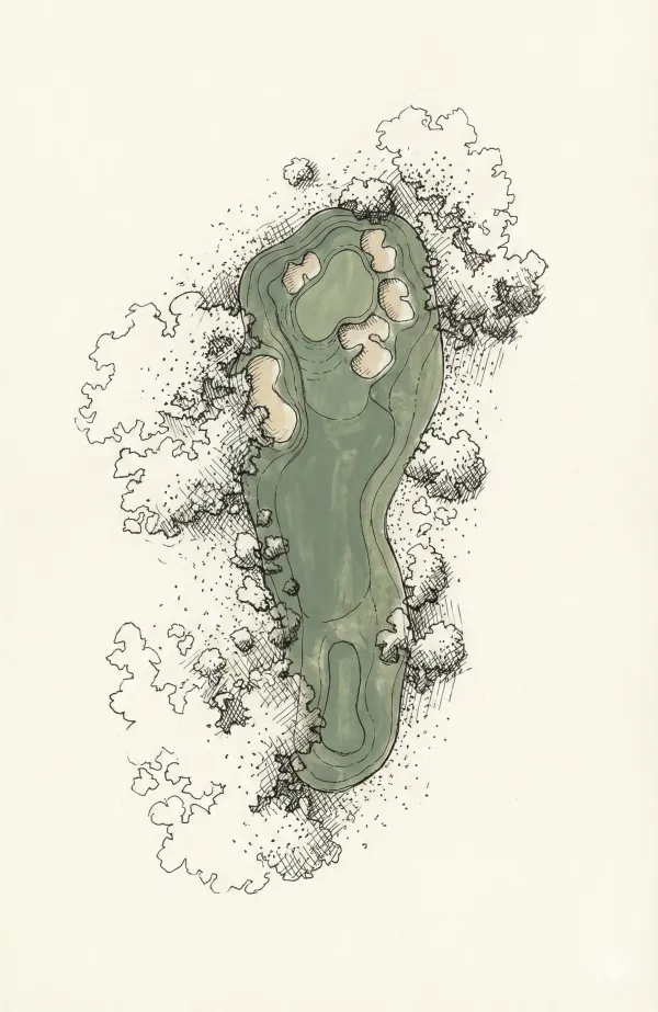 Royal Melbourne (West) Hole 17