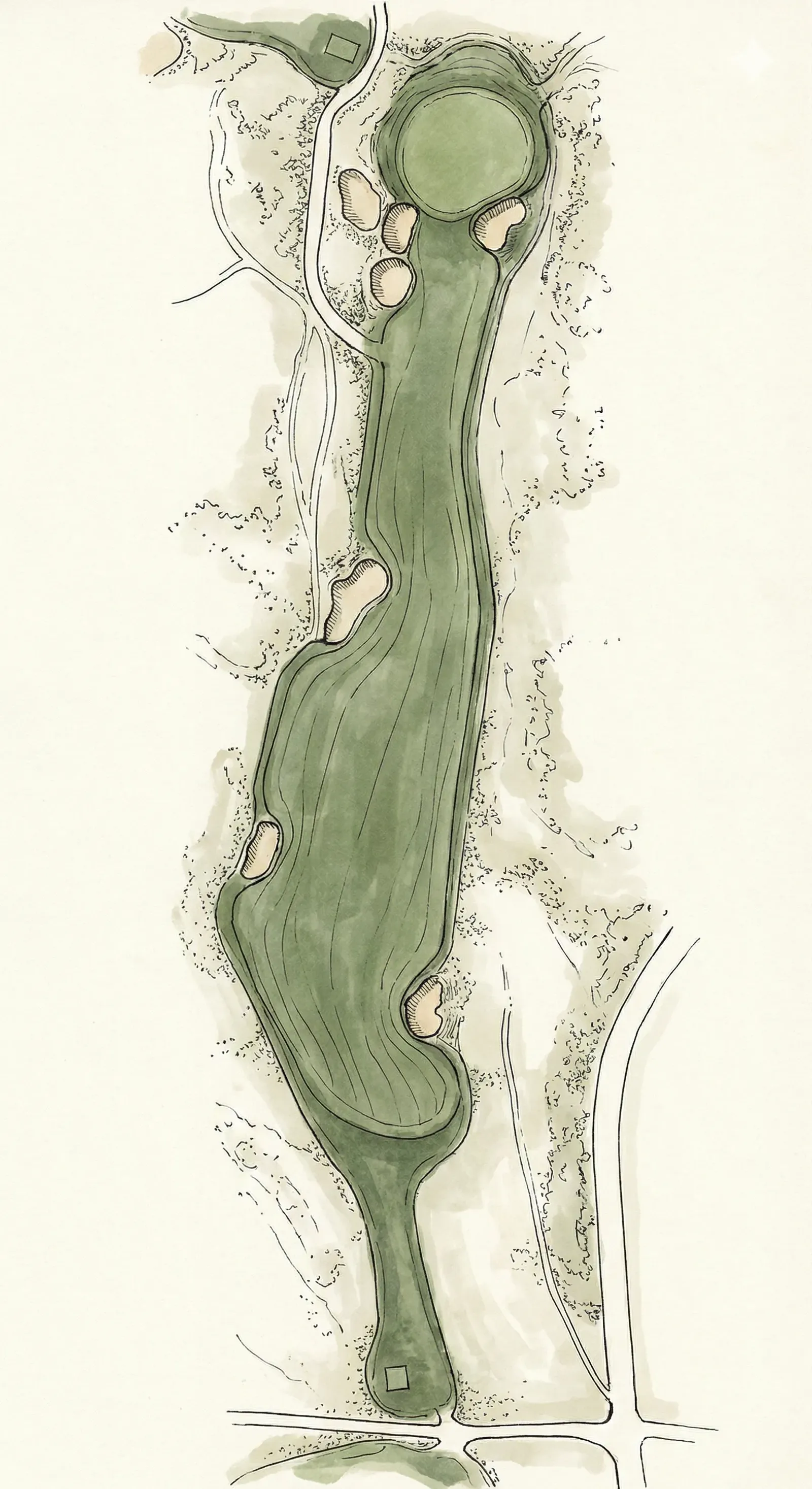 Thom's Elbow at Shinnecock Hills