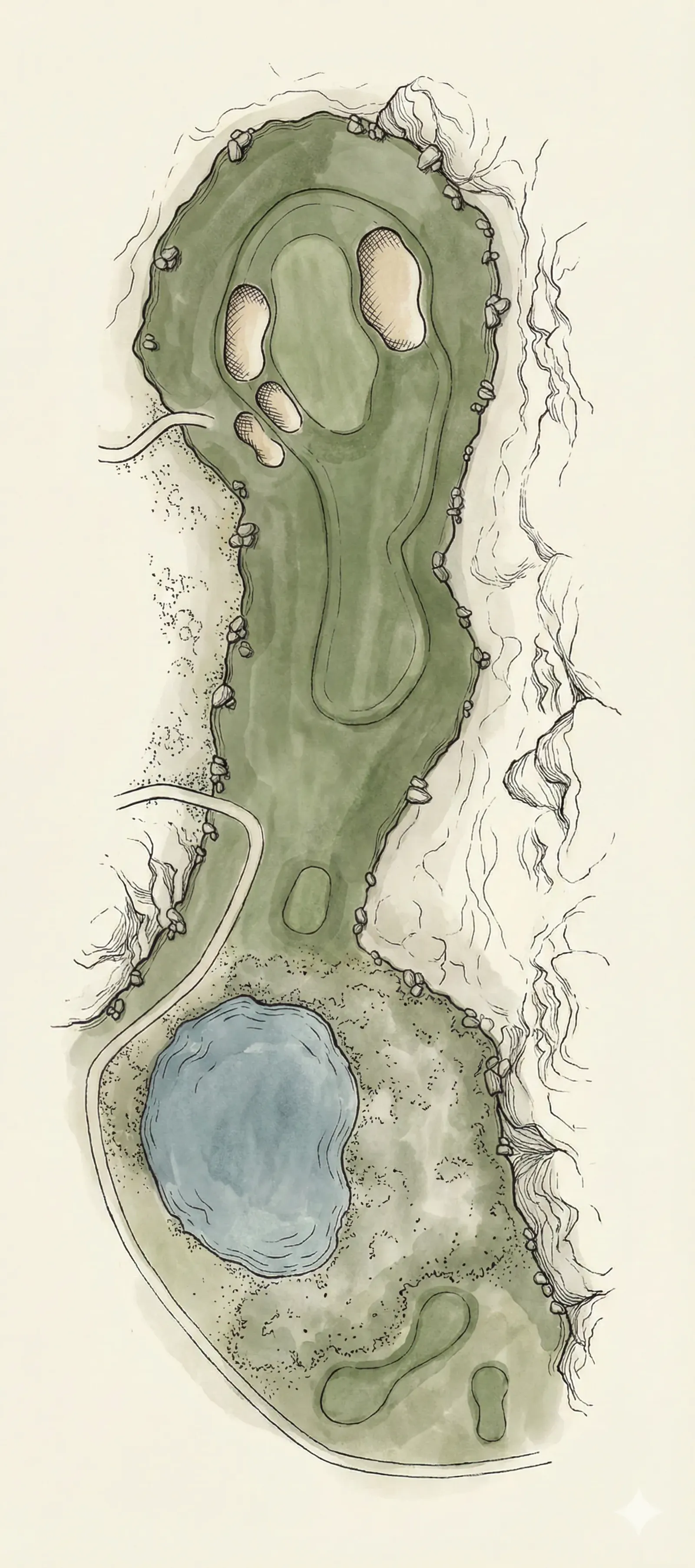 Småhaugan at Lofoten Links