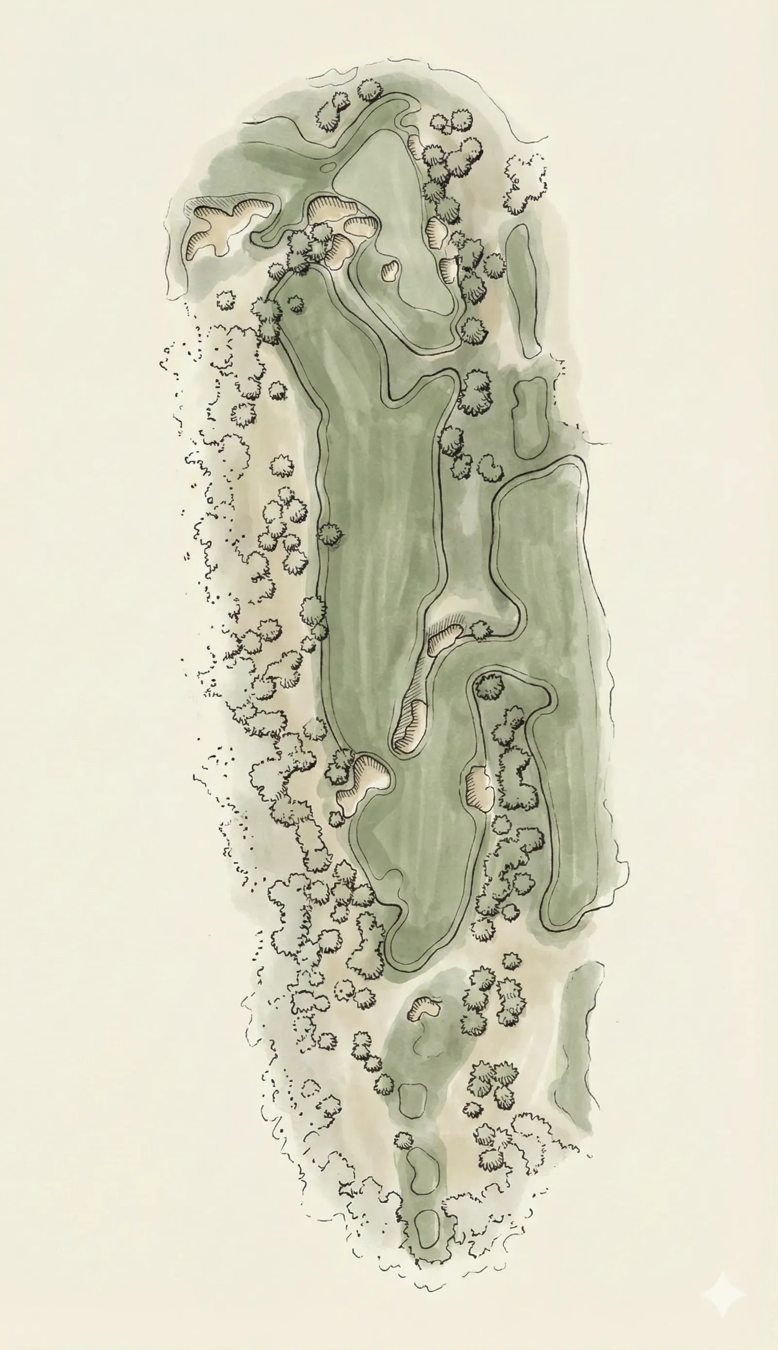 Hole 6 at Cabot Citrus Farms - Karoo