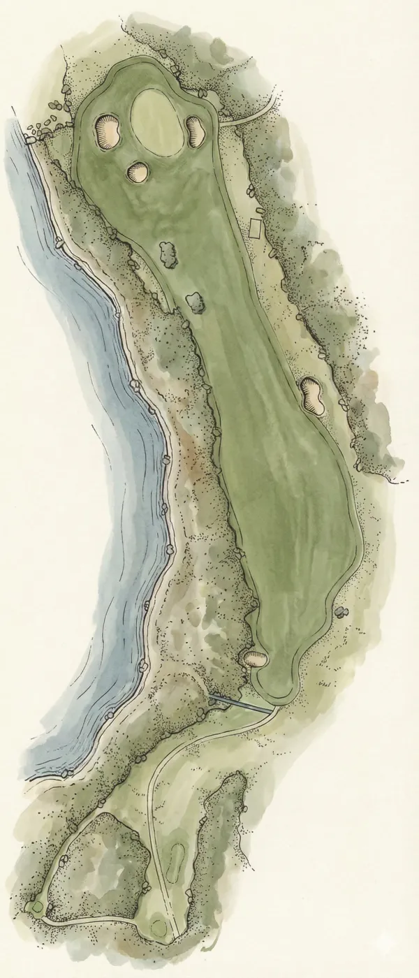 Lofoten Links Hole 1
