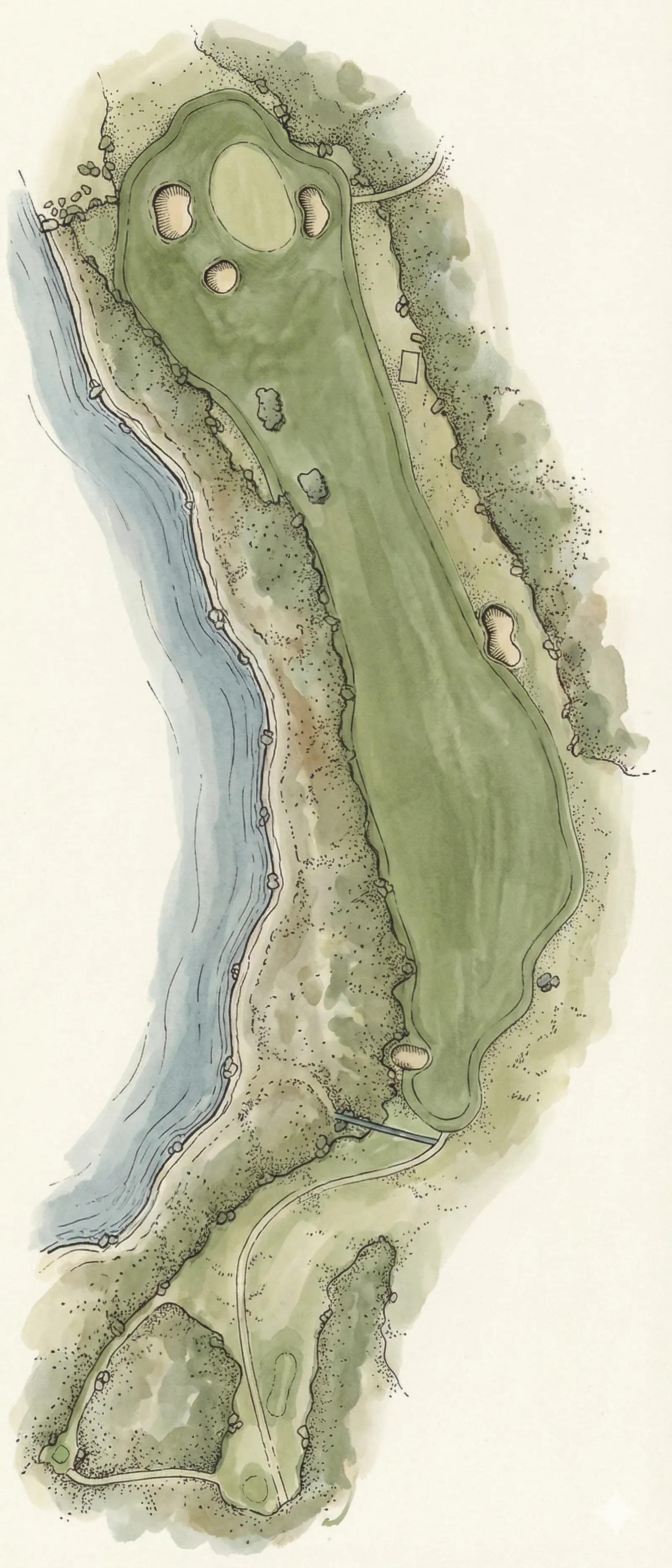 Tore hjort at Lofoten Links