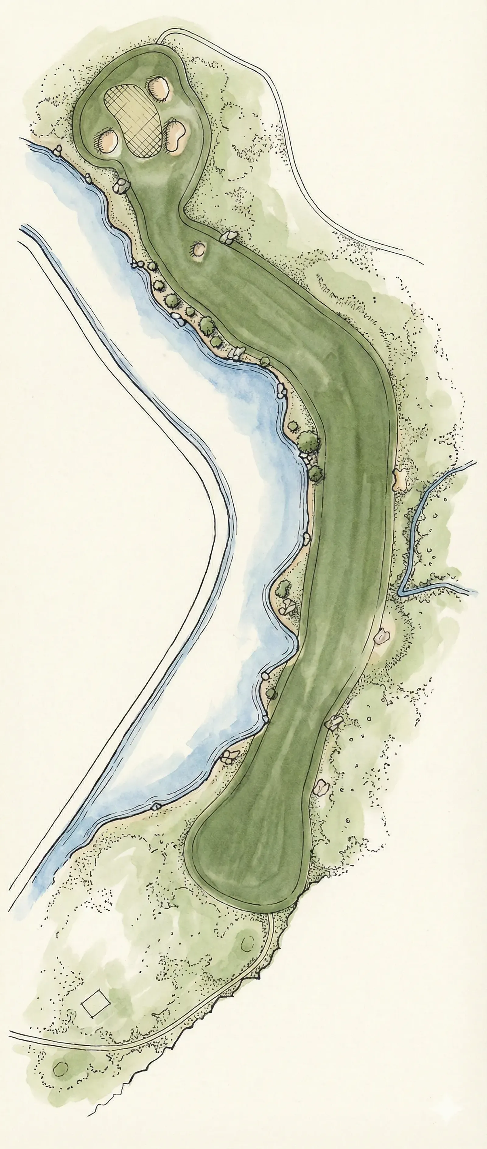 Arvikvannet at Lofoten Links