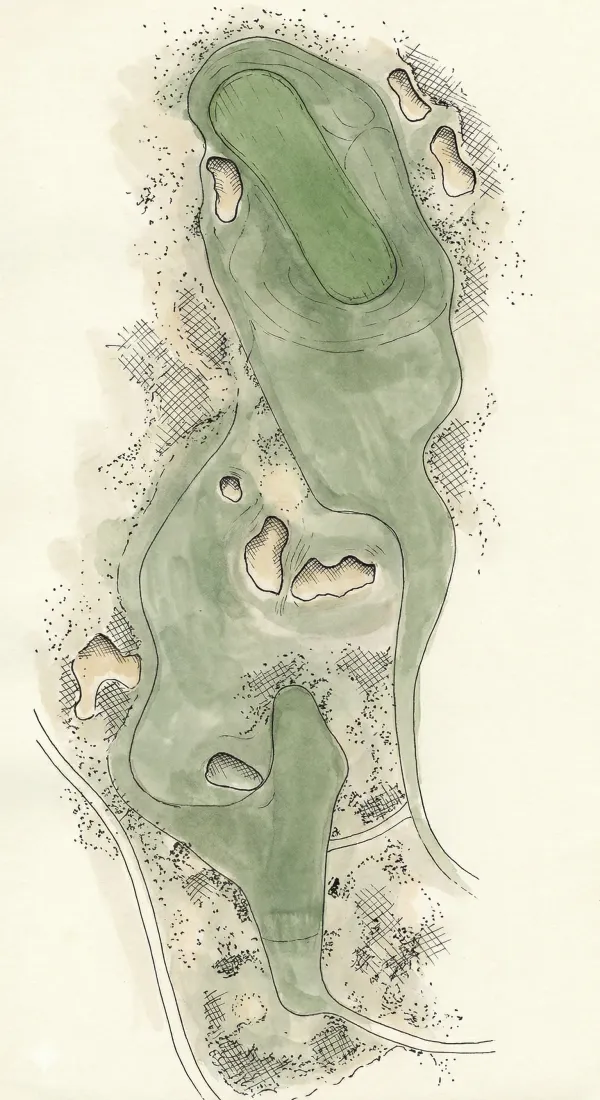 Old Macdonald 12th at Old Macdonald