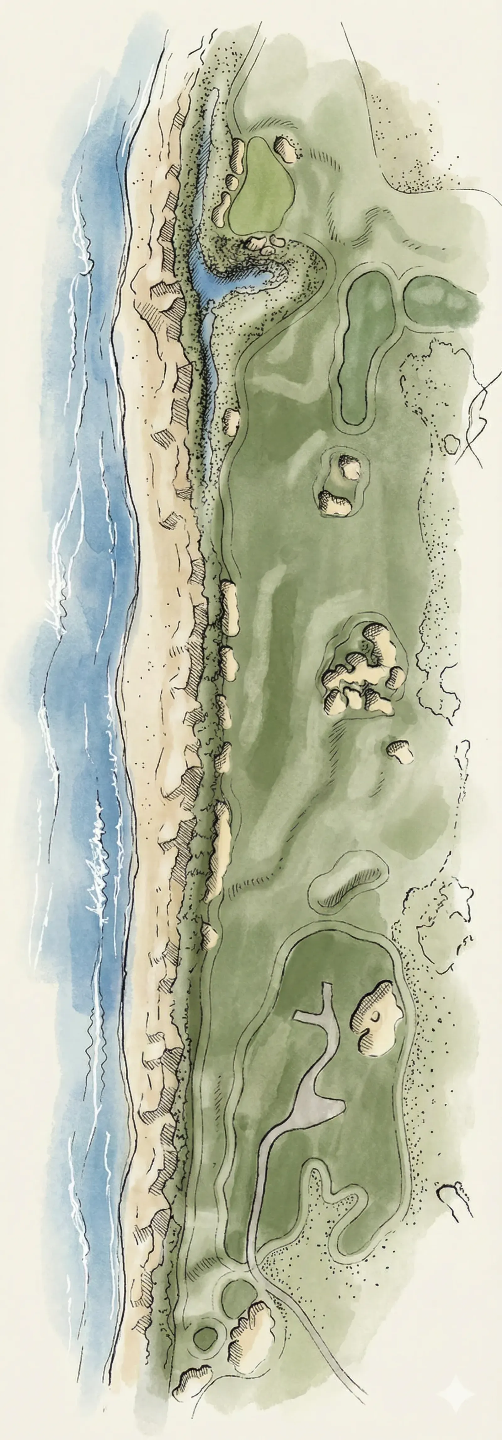 Hole 10 at Cabot Cliffs