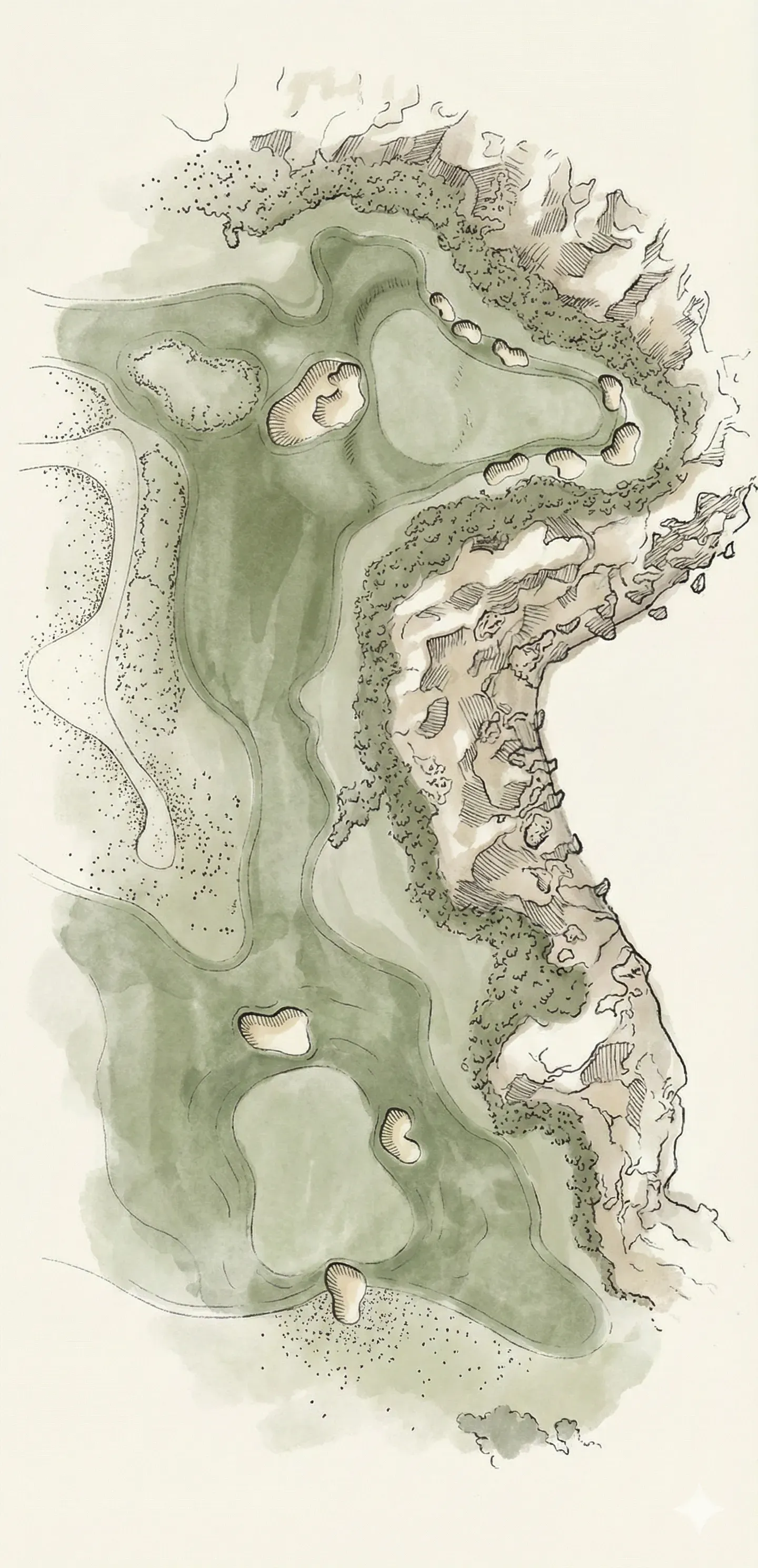 Cabot Cliffs - 16th - Full View
