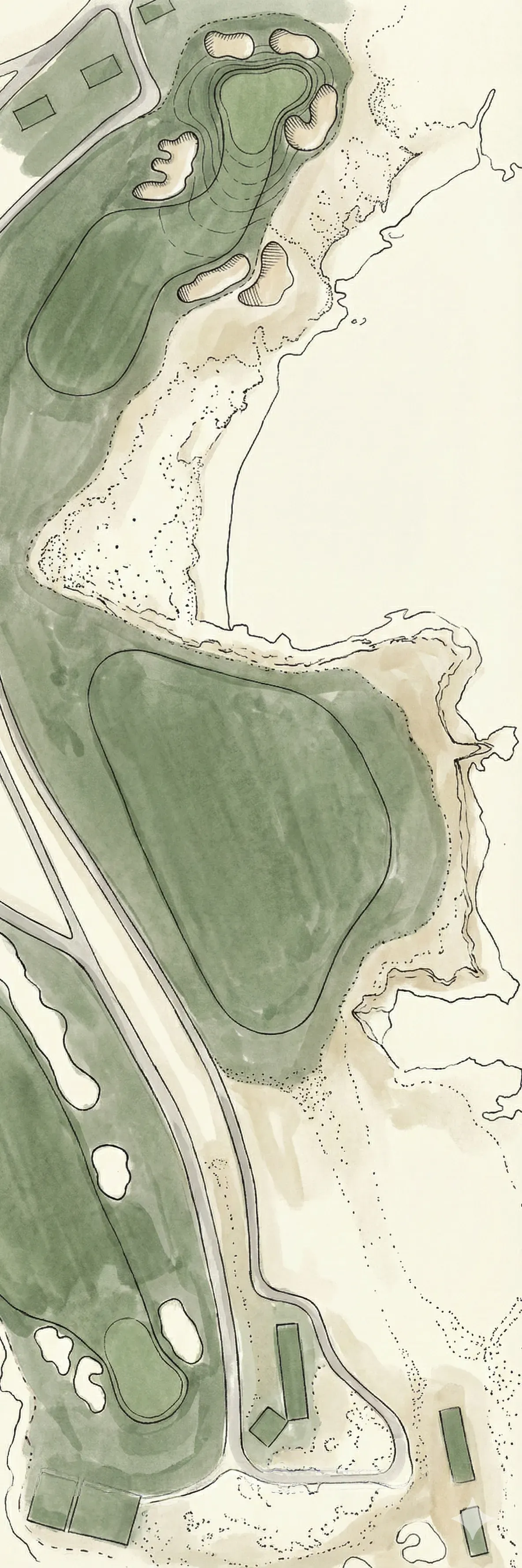 Pebble Beach 8th Hole - Full View