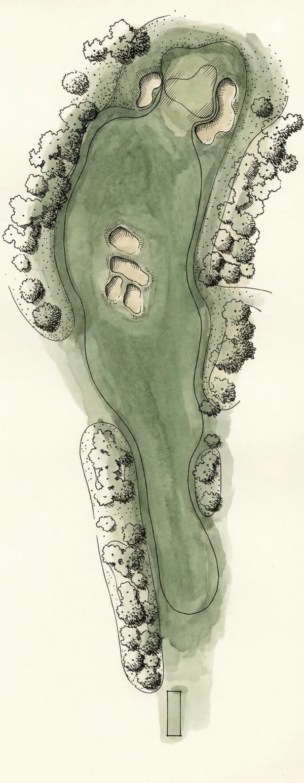 Augusta National Hole 3